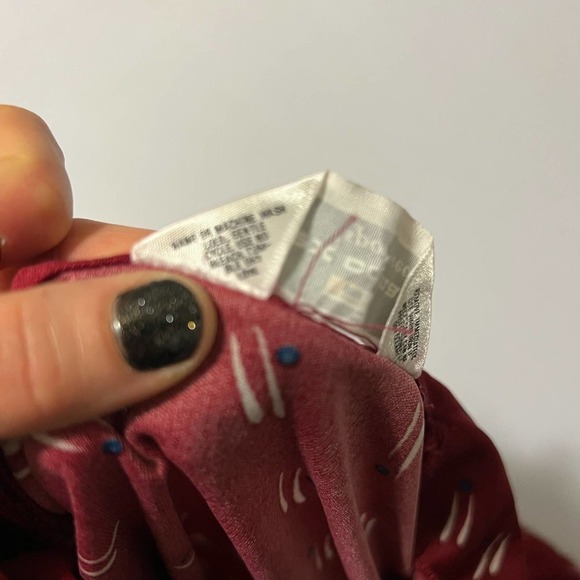 𝅺VINTAGE Alex Colman red button down M - Picture 9 of 11